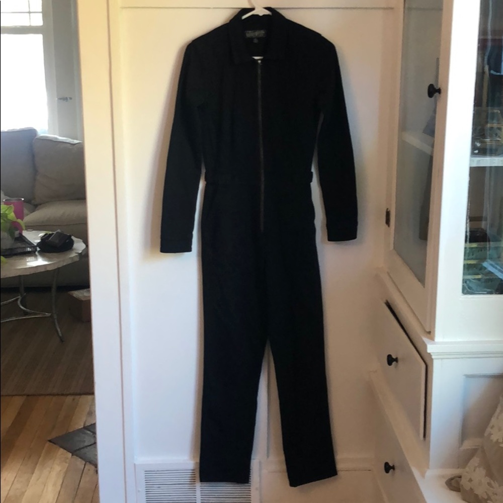 Lucky Brand denim Jumpsuit in Black